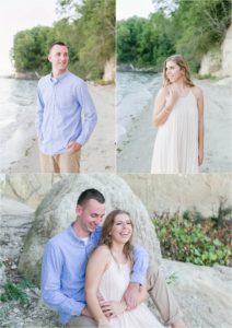 calvert cliffs engagement session southern Maryland