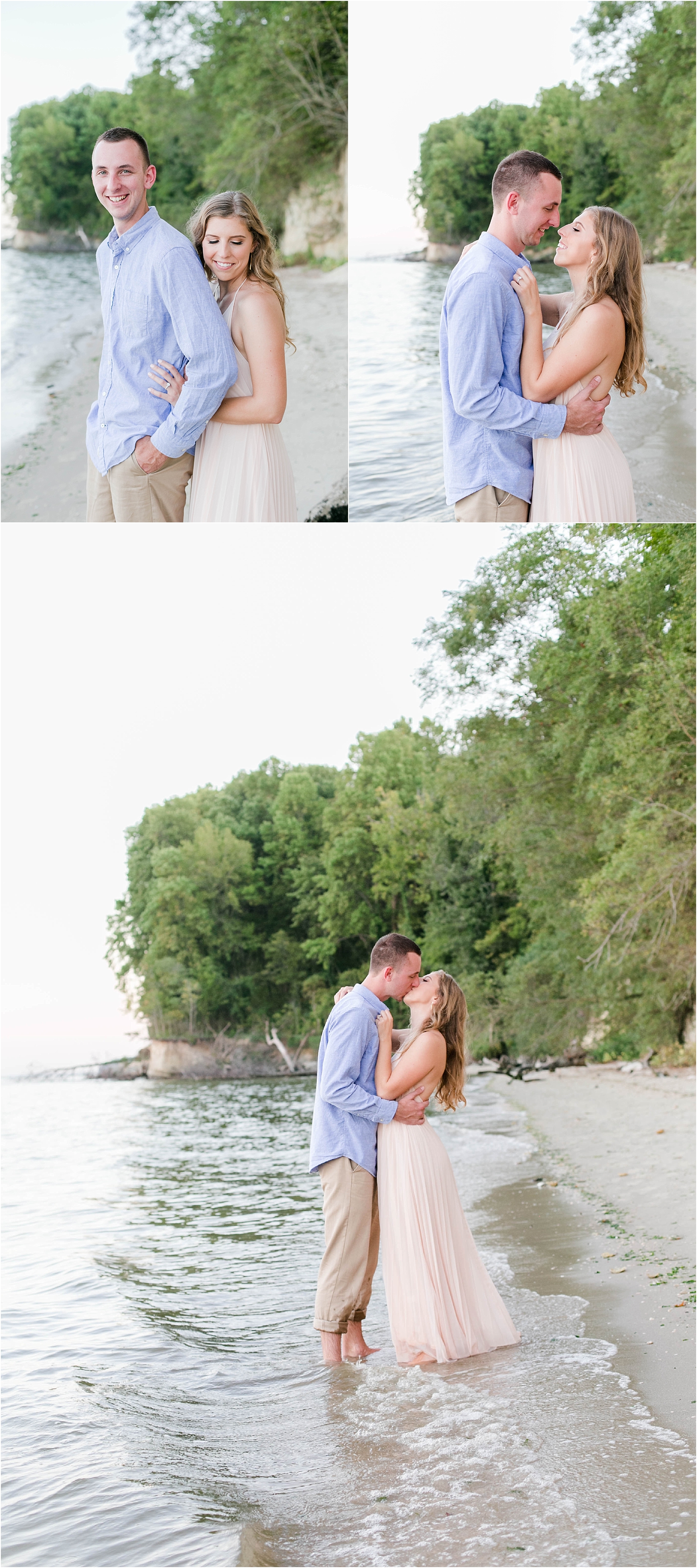 calvert cliffs engagement session southern Maryland
