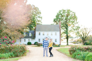 Woodlawn Engagement Southern Maryland Fall