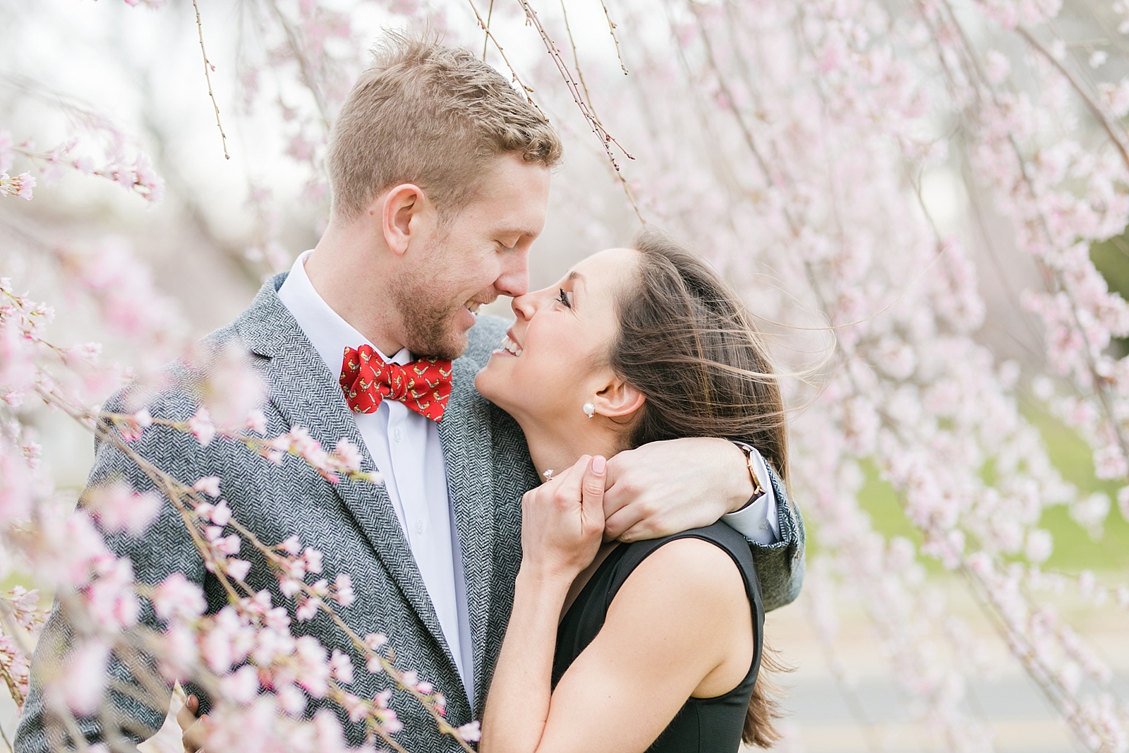 Washington D.C. Cherry Blossom Engagement Costola Photography