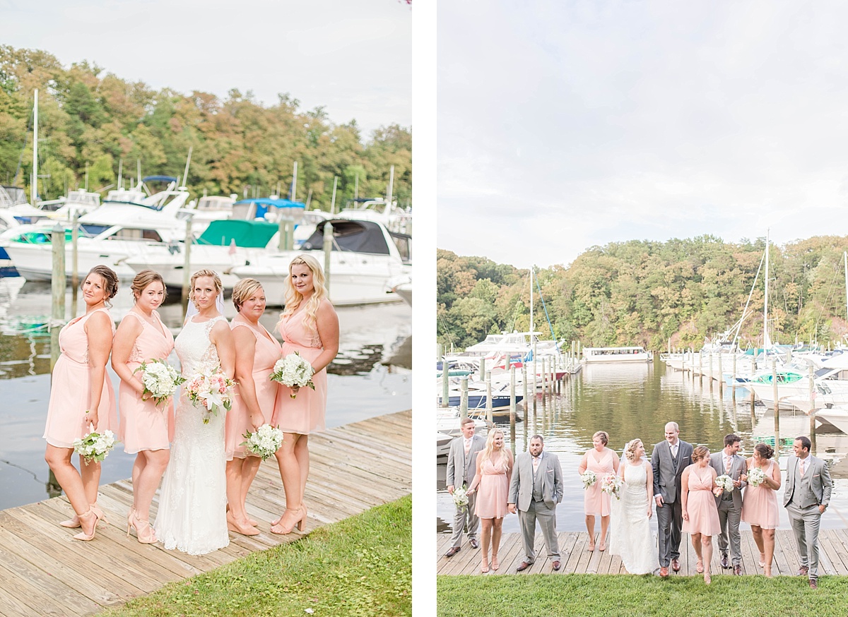 Harbor View Marina Wedding Washington DC Wedding Photographer Costola Photography