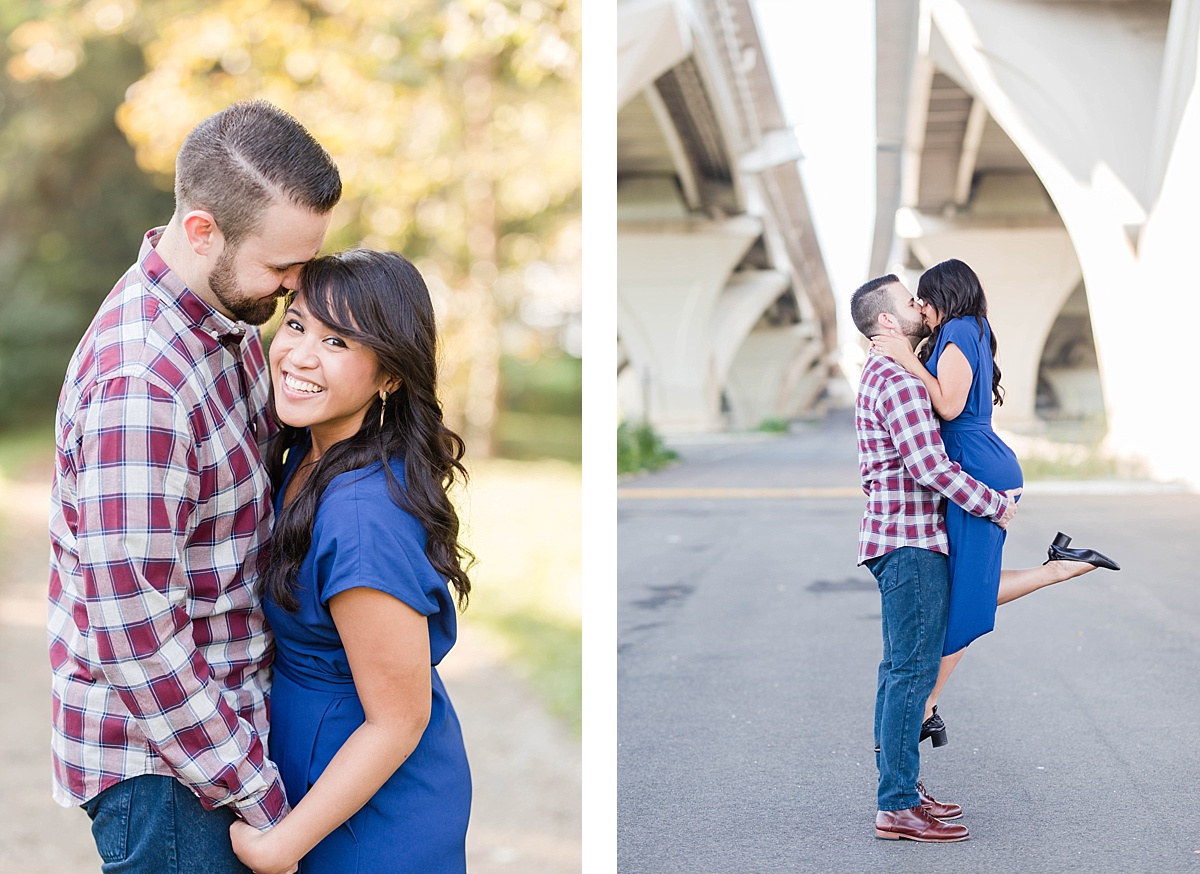 Waterfront Engagement in Alexandria Costola Photography