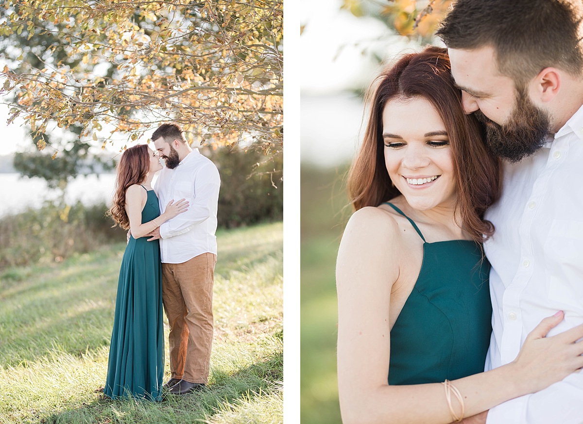 Southern Maryland Farm Engagement Session on the Water Costola Photography