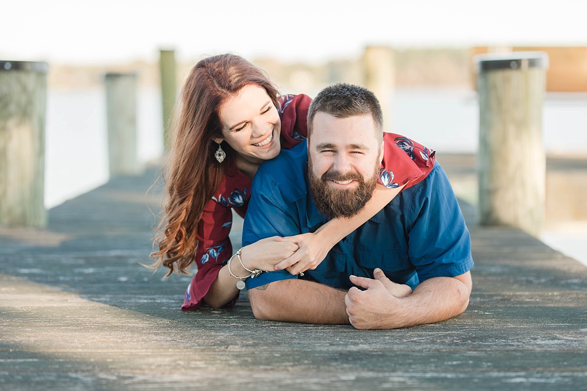 Southern Maryland Farm Engagement Session on the Water Costola Photography