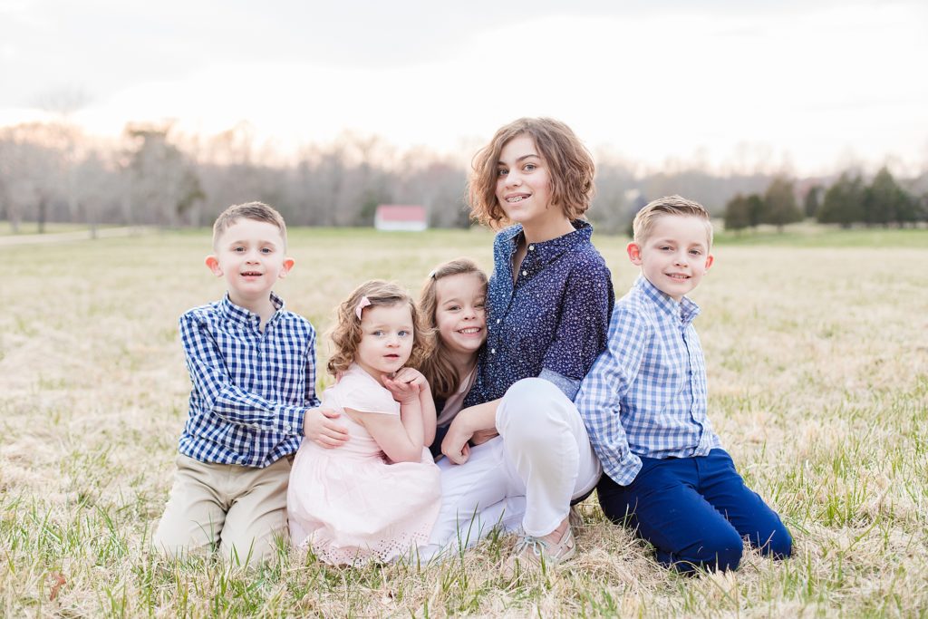 Family Session in Port Tobacco Maryland