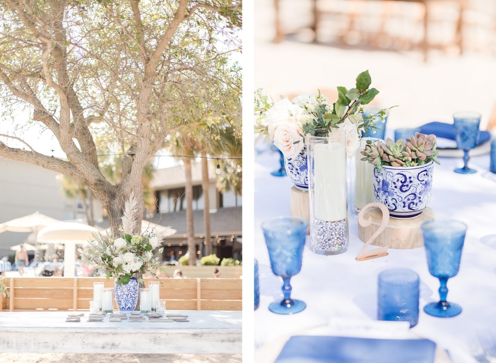 Reception in the dunes for Wedding at the Beach House Resort by Costola photography