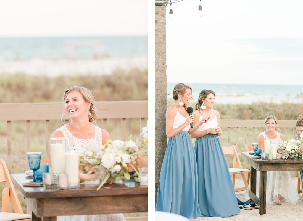 Reception in the dunes for Wedding at the Beach House Resort by Costola photography
