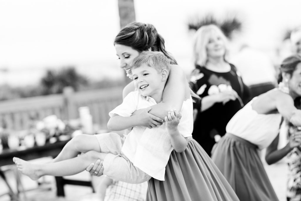 Bride and Groom Dancing at Reception in the dunes for Wedding at the Beach House Resort by Costola photography