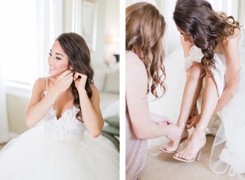 bride getting ready by costola photography