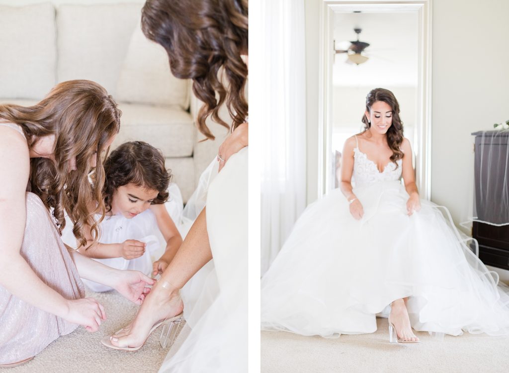 bride getting ready by costola photography