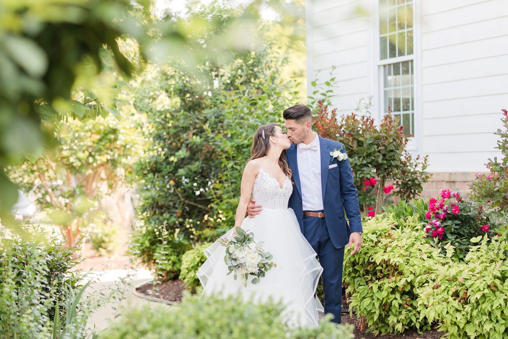 bride and groom portraits at waterfront wedding venue in southern maryland by costola photography