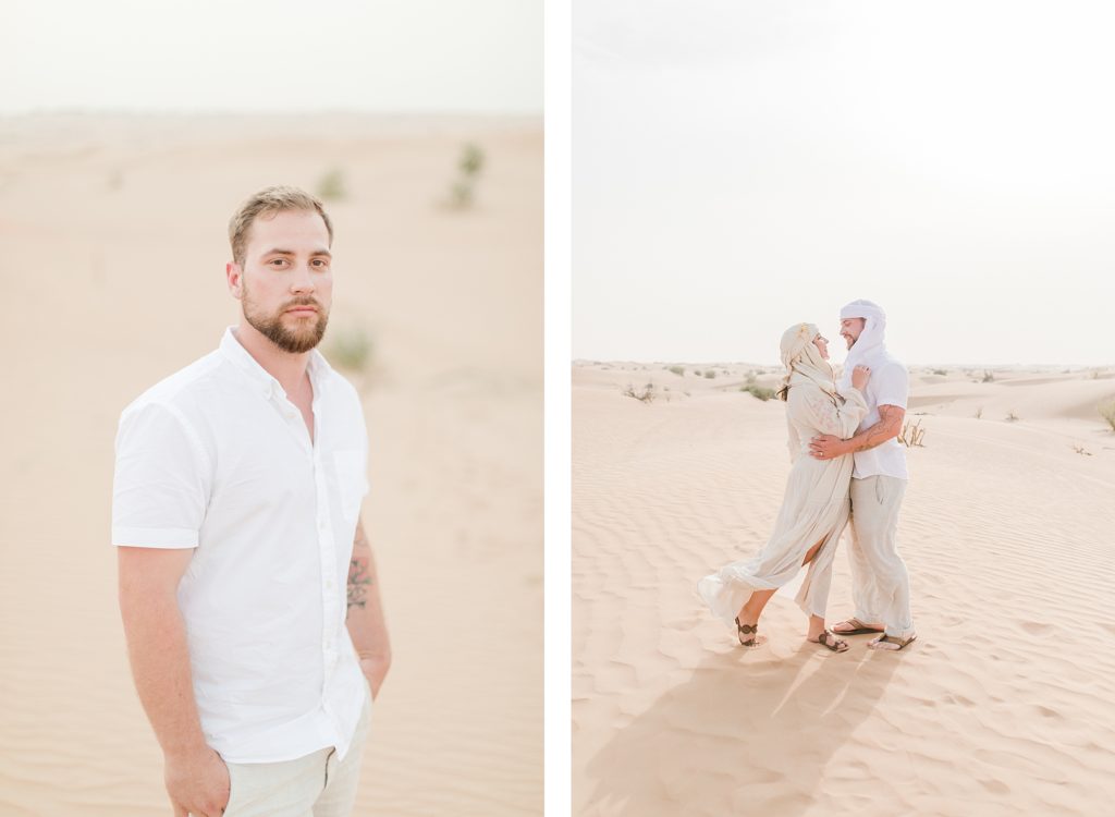 Couple photo shoot in Dubai Dessert