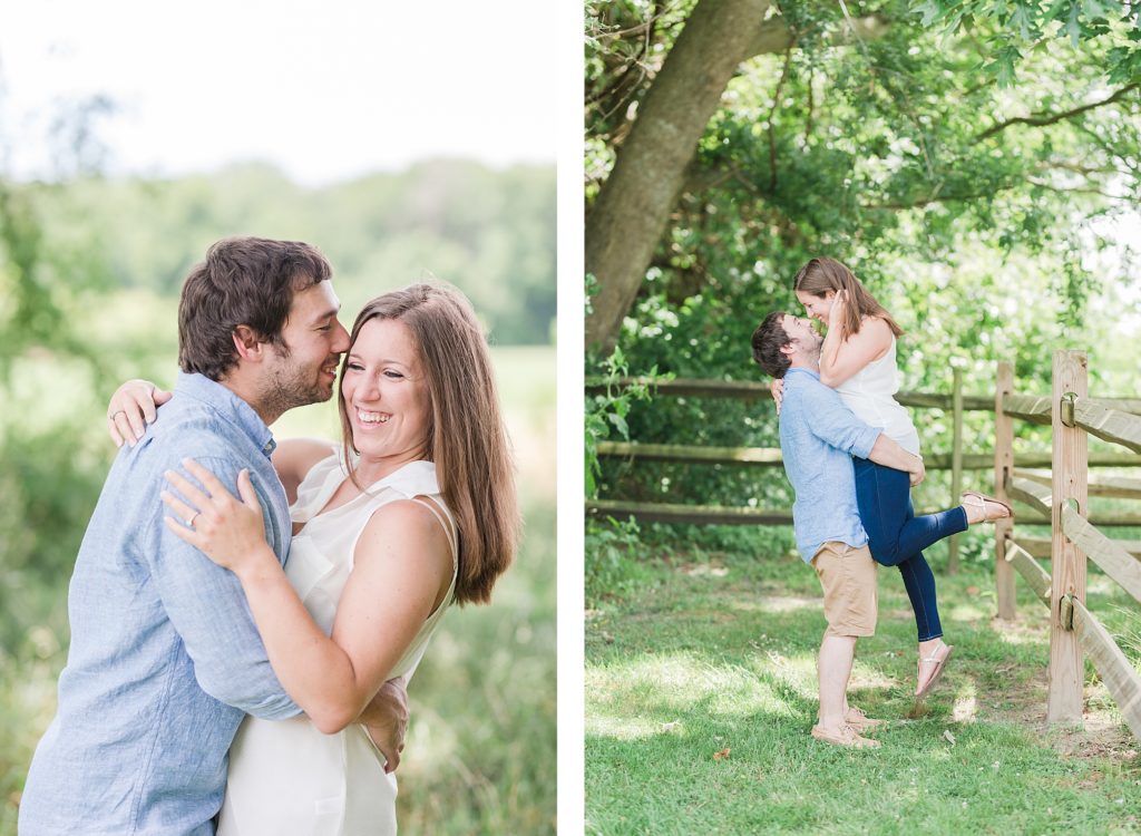 Summer Engagement at Newtowne Neck State Park by Costola Photography
