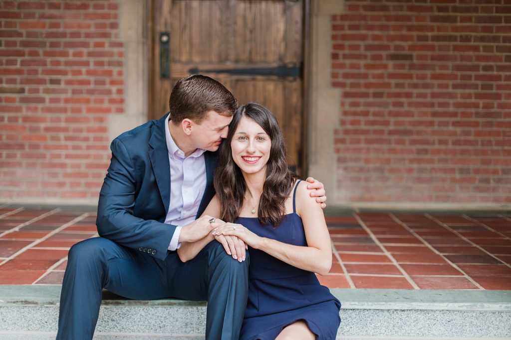Couples Engagement Session at the University of Richmond by Costola Photography