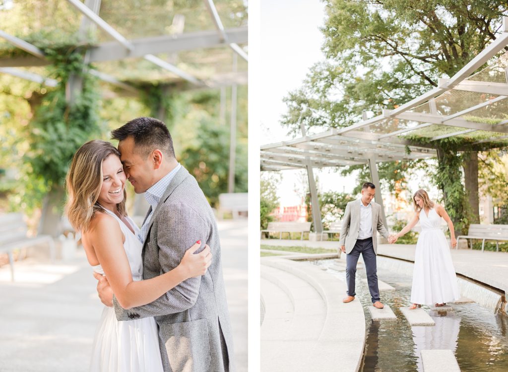 Summer Engagement at The Wharf in Washington DC by Costola Photography
