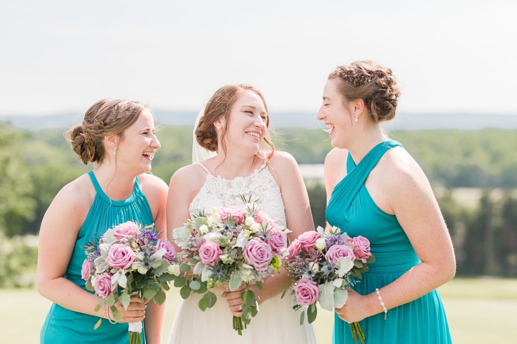 Bridal Party at Wicomico Golf Course Wedding by Costola Photography