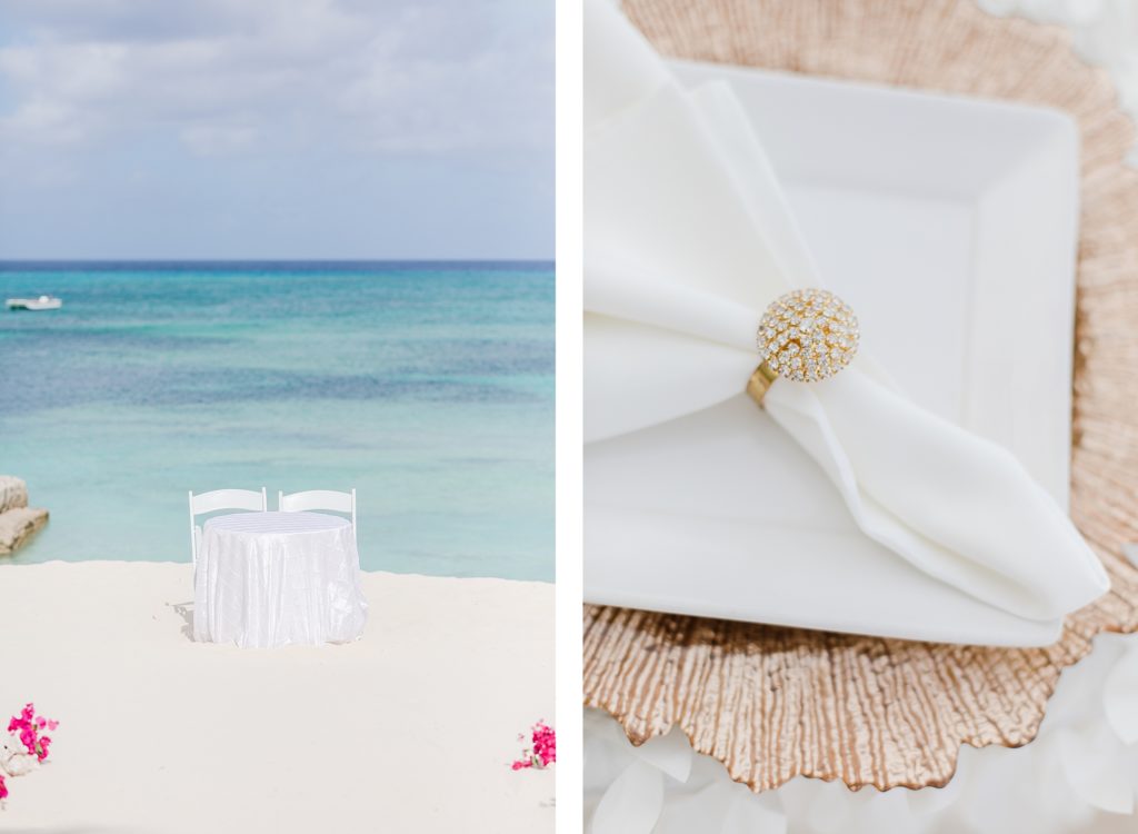 Turks and caicos wedding ceremony at ocean beach hotel by Costola Photography