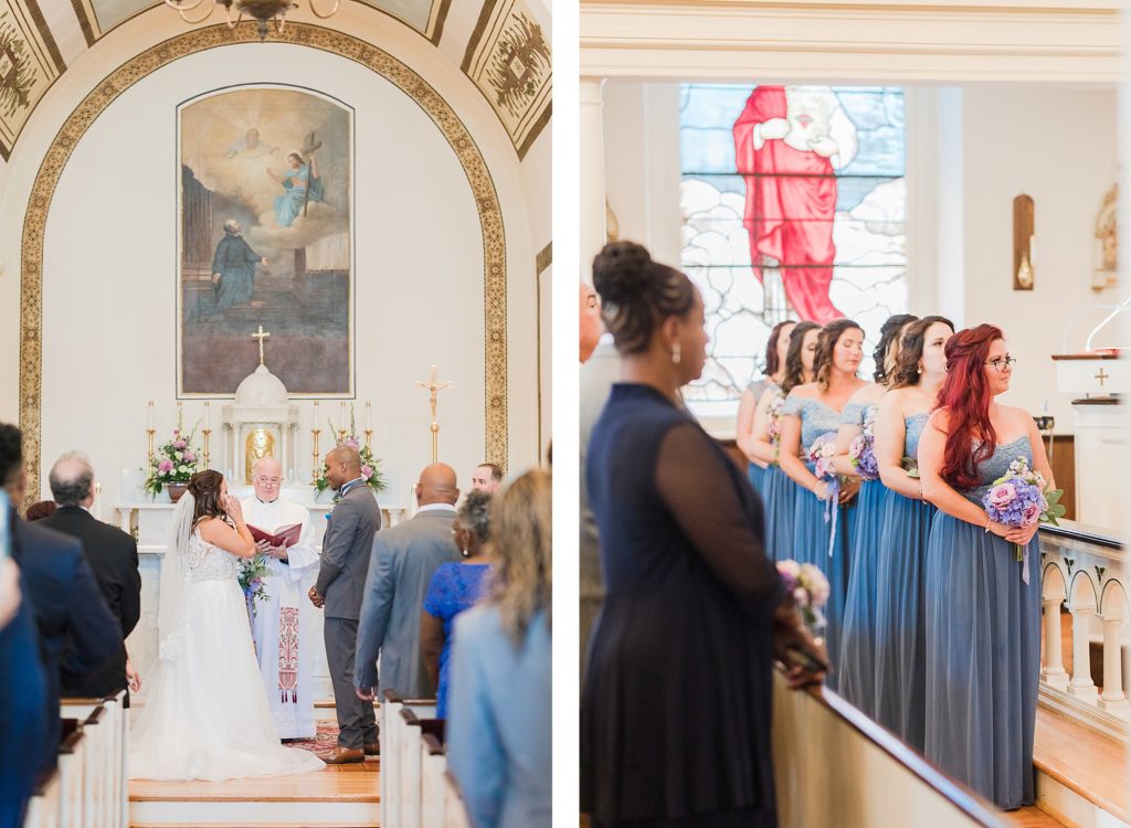 Wedding at St. Ignatius Church Chapel Point photographed by Costola Photography
