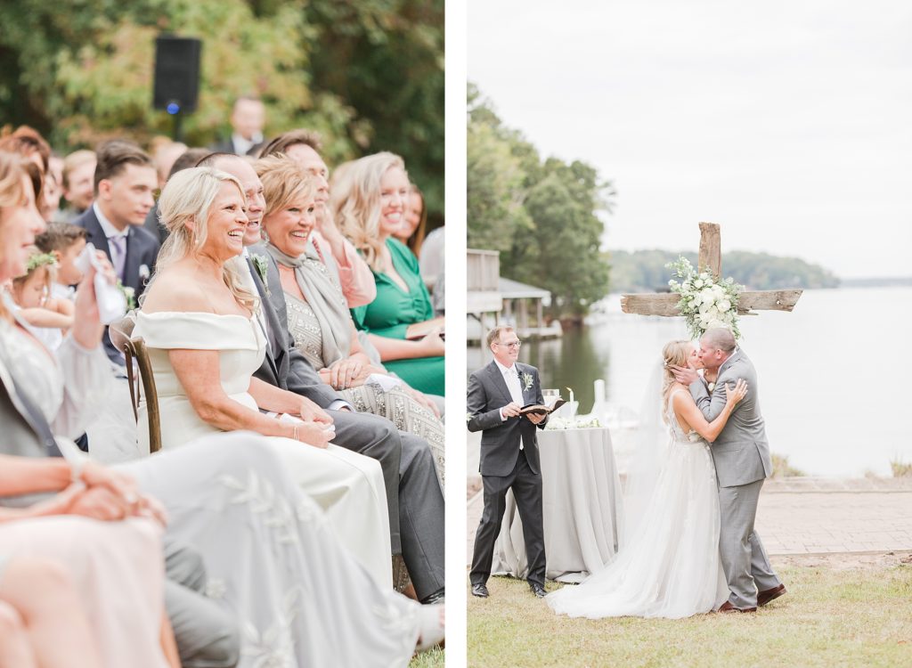 Southern Wedding on Lake Gaston by Costola Photography