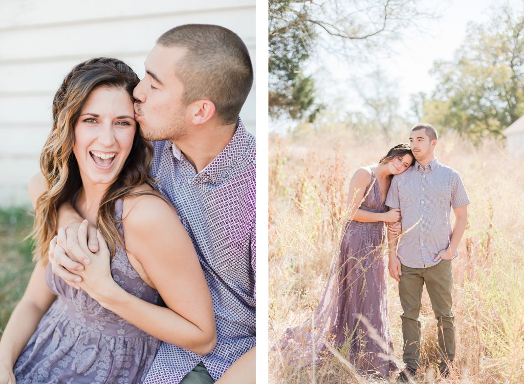 Romantic Fall Engagement in Southern Maryland by Costola Photography