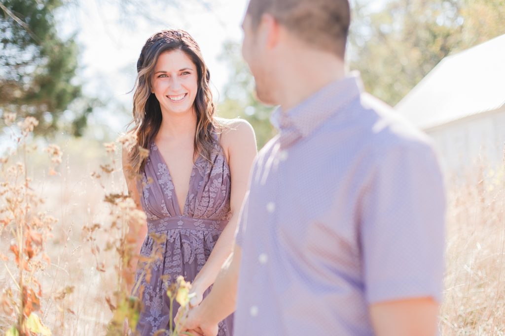 Romantic Fall Engagement in Southern Maryland by Costola Photography