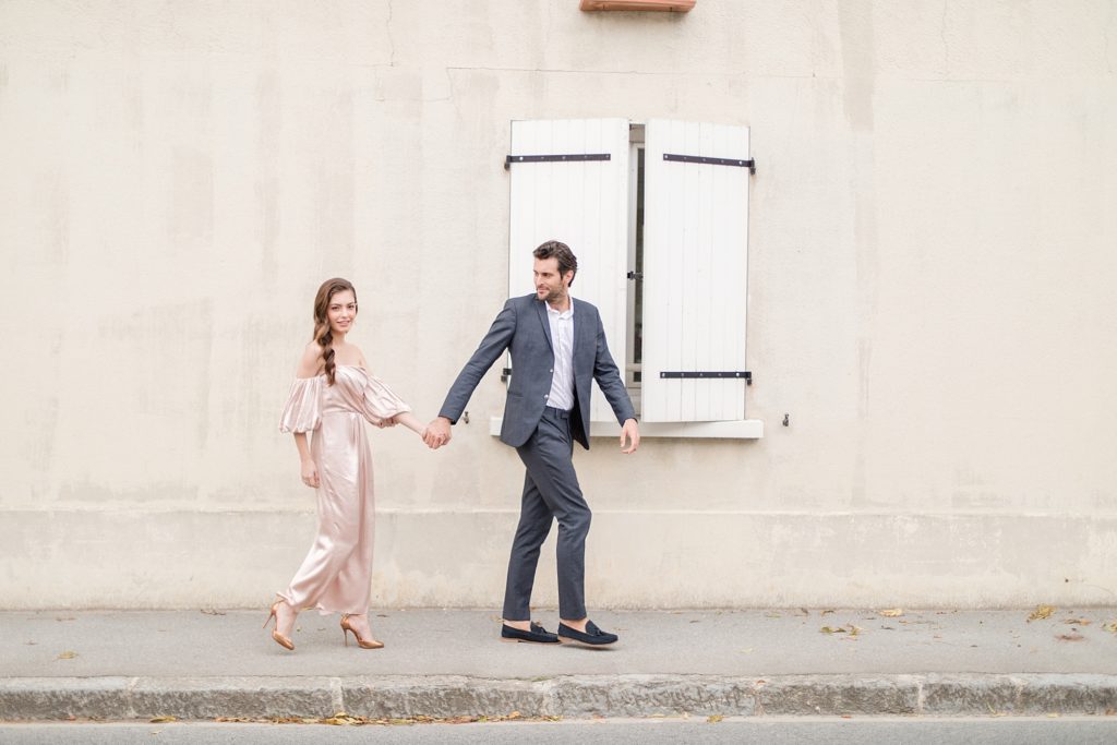 Champagne France Engagement Session by Destination Wedding Photographer Costola Photography