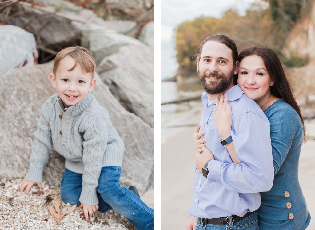 Chesapeake Beach Family Session by Costola Photography
