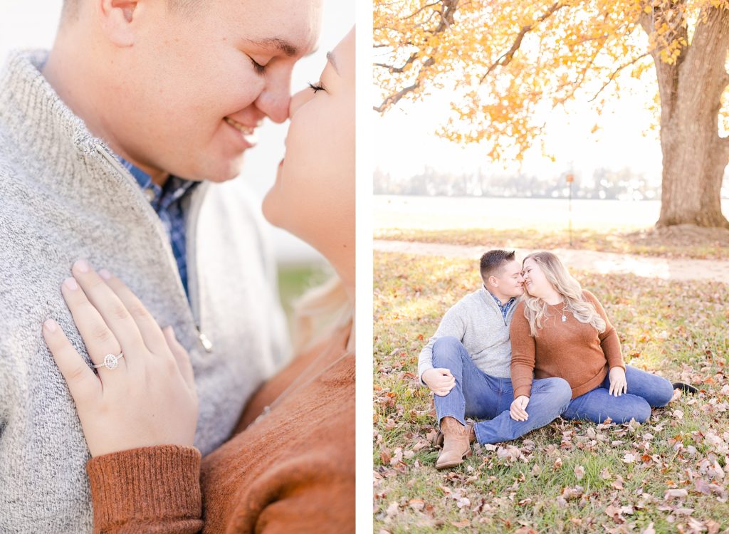 Joyful Engagement at Jefferson Patterson Park by Costola Photography