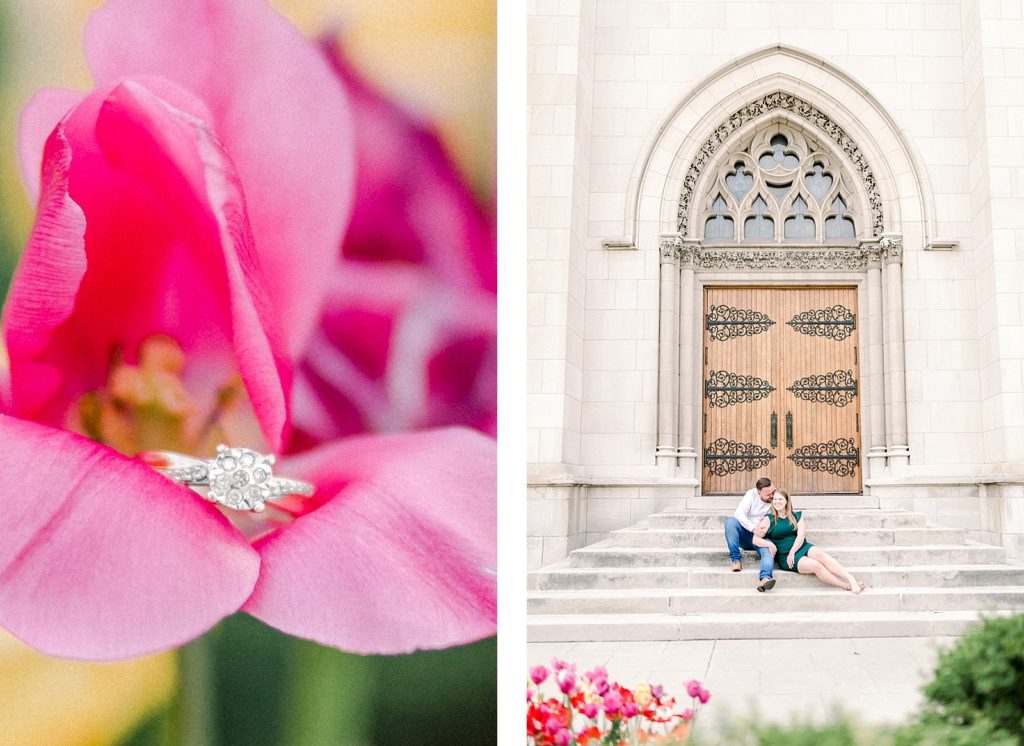 Engagement Session at Mellon Institute in Pittsburgh Pennsylvania by Costola Photography