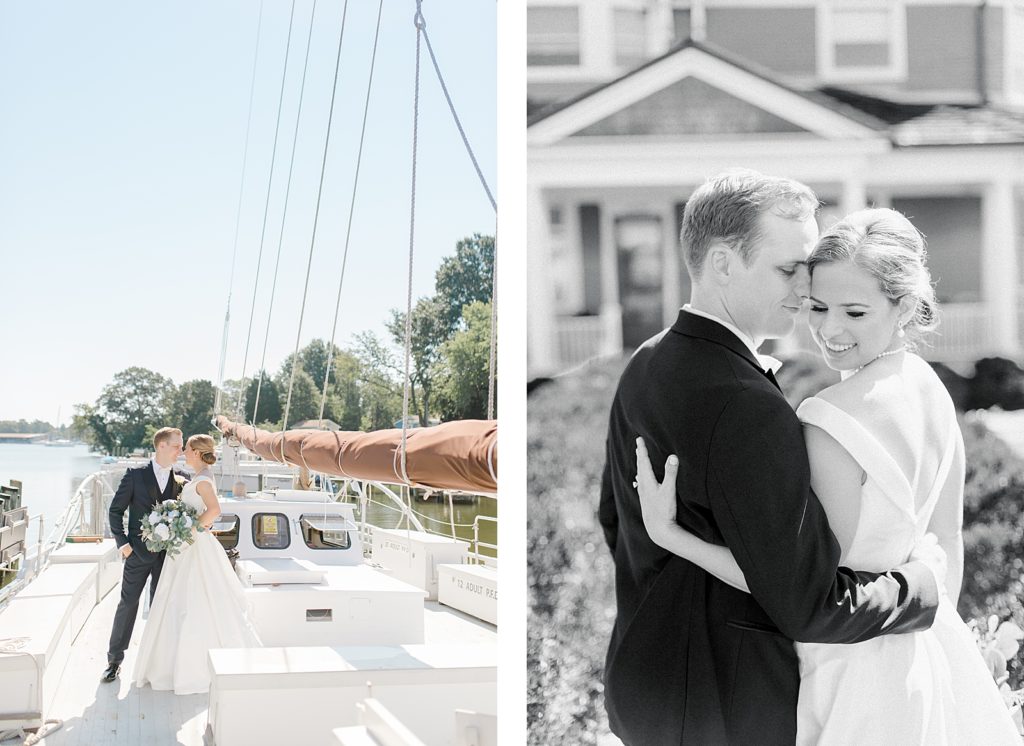 Lighthouse wedding in southern maryland cove point light house calvert marine museum by costola photography