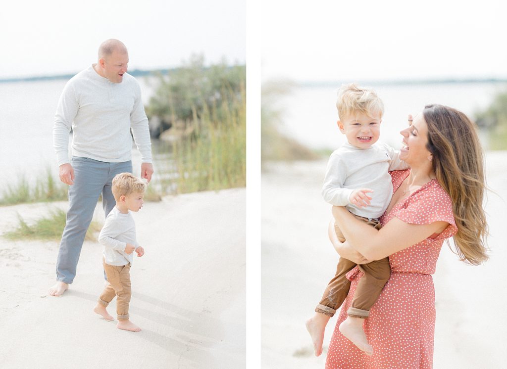 Southern Maryland Beach Family Session by Costola Photography