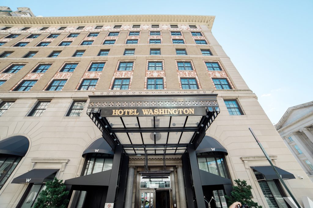 The W Washington DC Hotel Venue Tour by Costola Photography