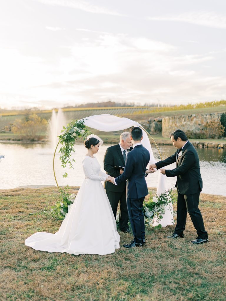 Fall Wedding At Stone Tower Winery
